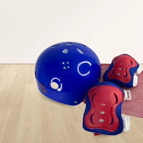Scooter Para Niñas Musical Luces Casco Rodilleras Y Coderas
