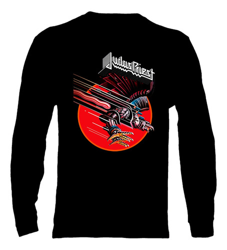 Polera Manga Larga Judas Priest - Ver 10 - Screaming For Ven