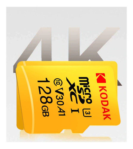 Microsd 128gb - V30 Ultra Performance - Marca Kodak