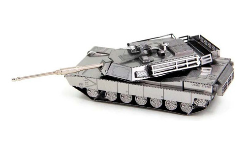 Modelismo Aescala Rompecabezas 3d Tanque Guerra Abrams Juego