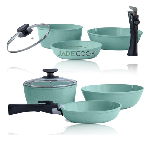 Jade Cook Smart 2 Baterías - Mango Desmontable - Cv Directo Color Verde jade