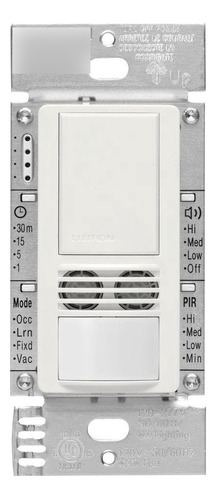 Lutron Ms-a102-wh Maestro Dual Tech Interruptor De Sensor D.