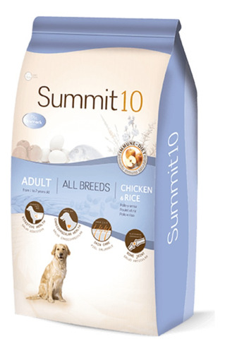 Summit 10 Adult Chicken And Rice - 3kg