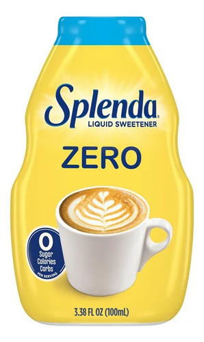 Splenda Zero Liquid Sweetener Edulcorante Líquido 100ml