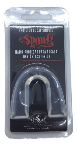 Protetor Bucal Moldável Boxe Ou Muay Thai Spank Transparente Sabor Sem Sabor