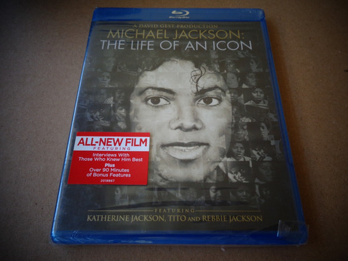 Blu-ray Michael Jackson - The Life Of An Icon ( Lacrado)