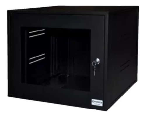 Padrão Rack 19'' 7u X 570mm Preto Visor De Acrílico G-force