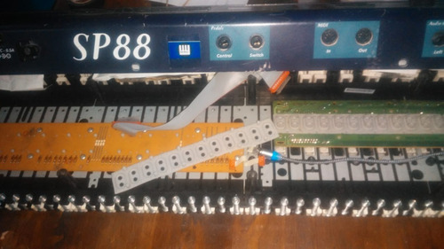 Goma De Contacto Kurzweil K-2000 Pc88 Pc88x, Repuesto D Goma