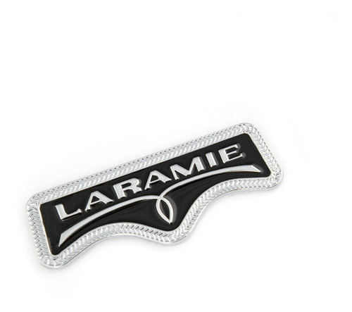 Emblema Laramie - Cromado/preto