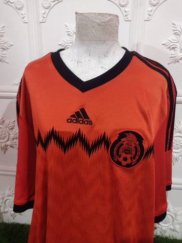 Camiseta Alternativa De La Selección De México 2014 Talle Xl (Usado)