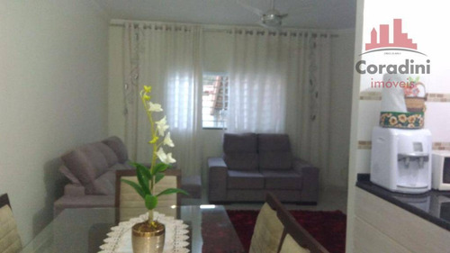 Imagem 1 de 9 de Casa Residencial À Venda, Centro, Nova Odessa. - Ca1212