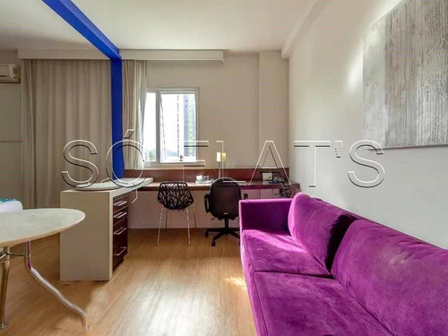 Imagem 3 de 15 de Lindo Apart-hotel Em Alphaville, Bandeira Quality - Sf34497