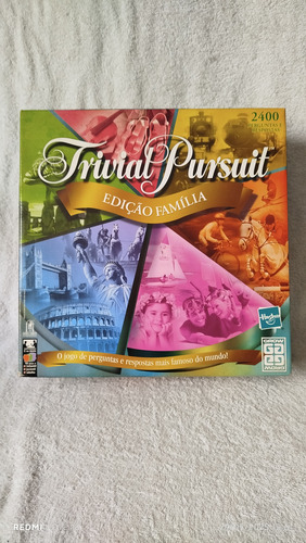 Jogo Trivial Pursuit Grow Hasbro - Usado (Usado)