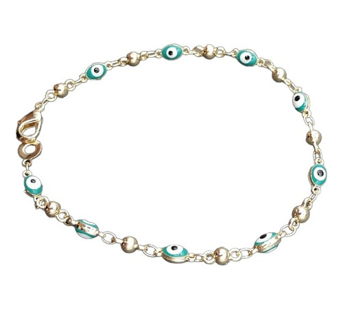 Pulsera Hermosa Acero Inoxidable Unisex - Modelo De Ojitos -