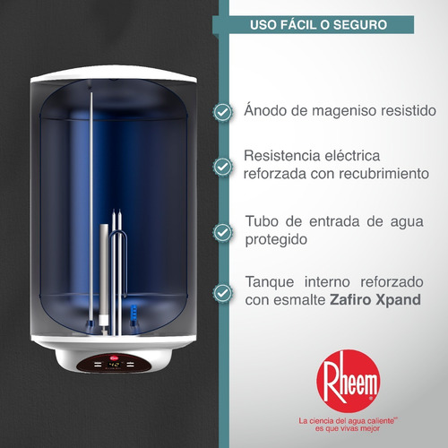 Calentador De Acumulación Eléctrico 21 Galones 110v Rheem