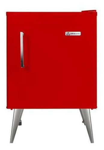 Heladera minibar Ultracomb UTC-48RVI roja 50L 220V