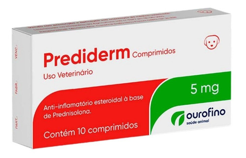 Prediderm 5mg Com 10 Comprimidos - Full