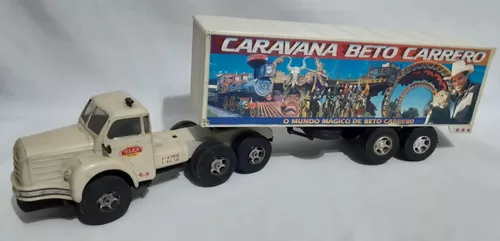 Carreta Brinquedo Cegonha Gigante Verde Fh12 Roma 80cm