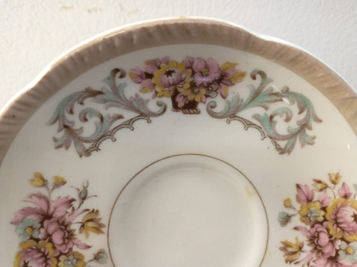 Imagen 7 de 10 de Antigua Taza De Cafe Loza Inglesa Woods Ivory Ware