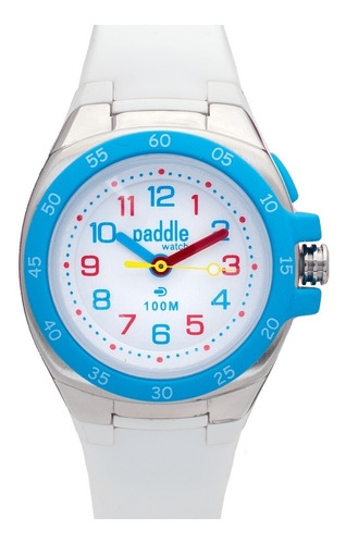 Reloj Deportivo Unisex Malla De Caucho Paddle Watch