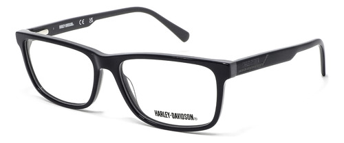 Lentes De Vista Transparente Harley Davidson Hd00003092 Color Azul Talla M