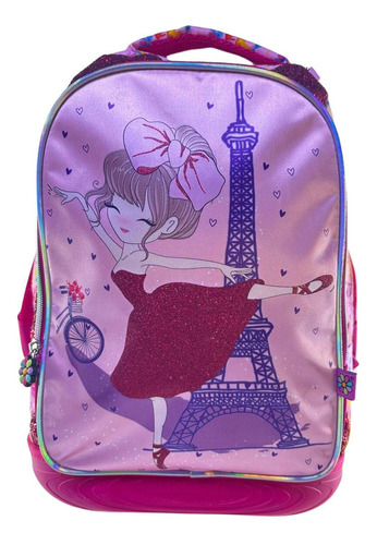 Mochila Escolar De Rodinha 21l Infantil - Chenson