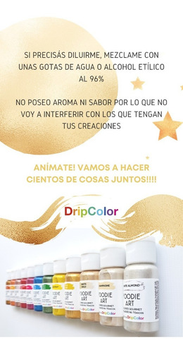 Imagen 5 de 8 de Colorante Cremoso Perlado Fucsia Foodie Art Comestible