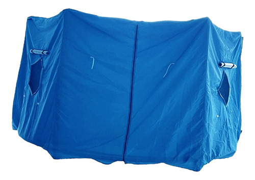 \ Tienda De Campaña Para Trampolín, Toldo Azul 10ft 6 Polos