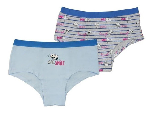 Bipack Pantaletas De Snoopy - Talla 14