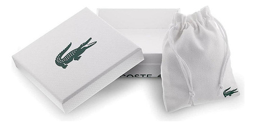 Collar Lacoste Volte 2040011 Para Mujer Plateado
