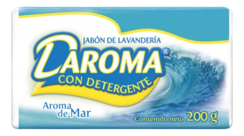 Jabón En Barra Blanco Daroma 50 Pz De 200g 