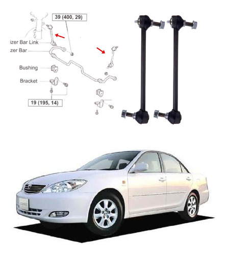 Bieletas Barra Estab Toyota Camry 2.4 4 Cilin 2004