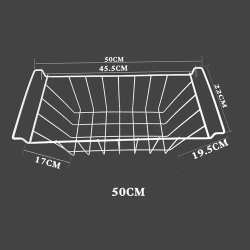 Cesta Del Almacenamiento Del Alambre De La 50cm