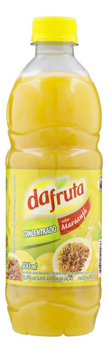 Suco de maracujá  Dafruta  Concentrado líquido sem glúten 500 ml 
