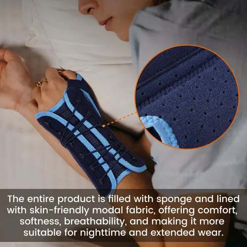 Willcom Munequera Con Ferula Espica Para El Pulgar, Soporte