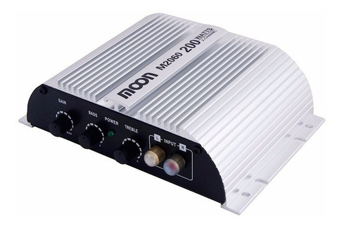 Potencia Moon M2060 Amplificador De Sonido Para Auto 50w Rms
