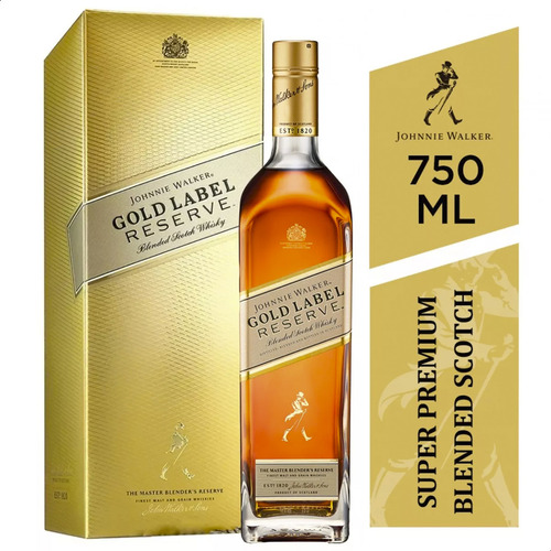 Whisky Johnny Walker Jw Gold Label Reserve Johnnie 750ml