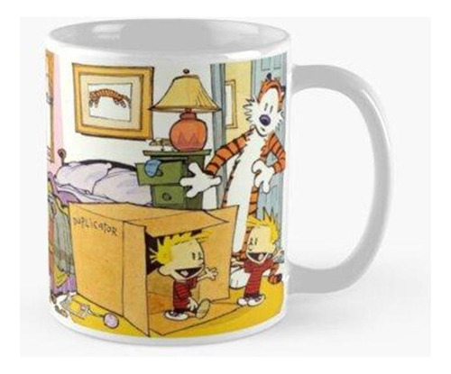 Taza Duplicadora Calvin Y Hobbes Para Tazas Calidad Premium