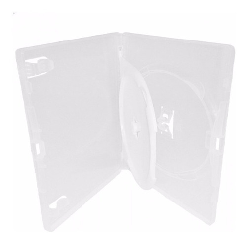 25 Estojo Caixa Capa Box Dvd Amaray Transparente Duplo 2