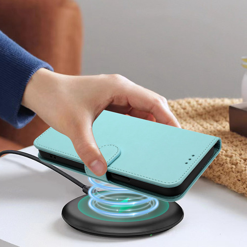 Funda Para Teléfono Samsung Galaxy A, Funda De Piel Tipo Cartera, Color Menta Pt187