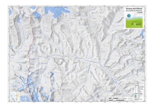 Mapa Topográfico: Termas Del Plomo