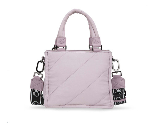 Bolsa Tote Cloe Mixely Ii Chico Color Lila