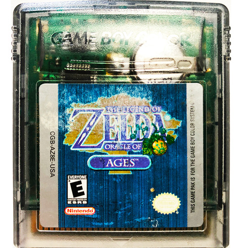 The Legend Of Zelda Oracle Of Ages - Nintendo Gbc & Gba
