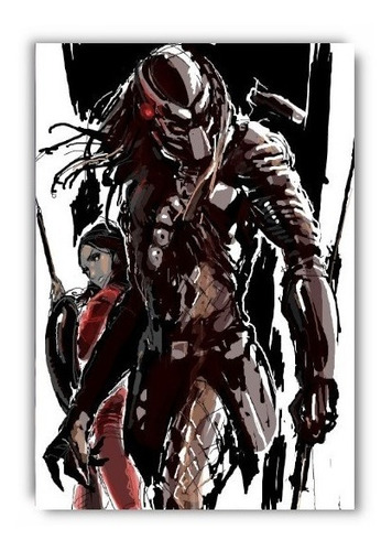 Placa Decorativa Predator -cinema - Filme - Geek 