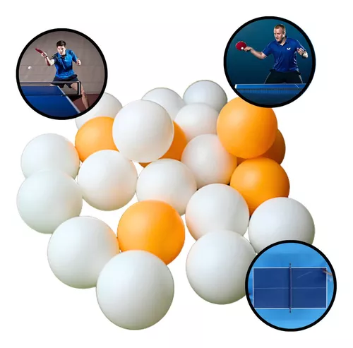 Kit 36 Bola Bolinha Ping Pong Jogo Tênis Mesa Profissional