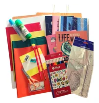 Comprar Set Kit Articulos Escolares Pack Utiles