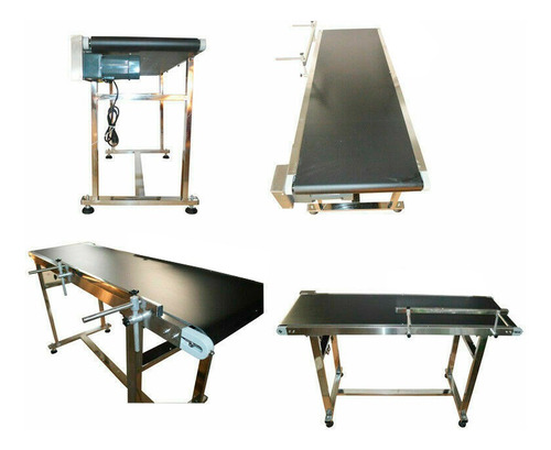 Cinta Transportadora Correa Pvc 1,5 Mts X20 Acero Tecnodeliv