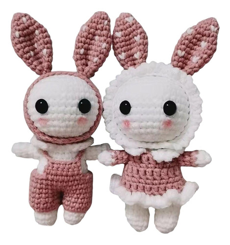Kit De Ganchillo Conejo Crochet Craft Set Juguete De Tejer A