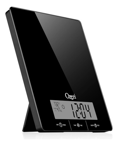 Ozeri Touch Iii 22 Lbs (10 Kg) Escala De Cocina En Vidrio Y