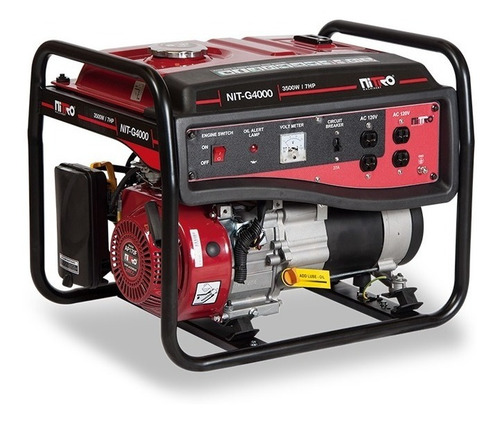 Nit-g4000 Generador A Gasolina 3500w 7 Hp